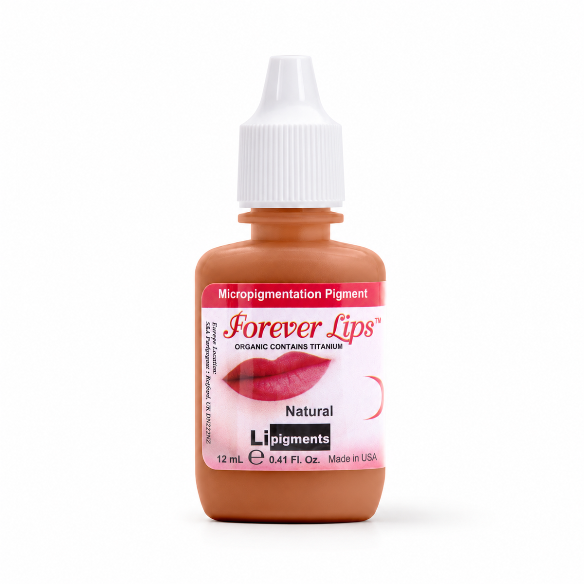 Li Pigments Forever Natural Pigment 12ml — product bottle on white with soft shadow