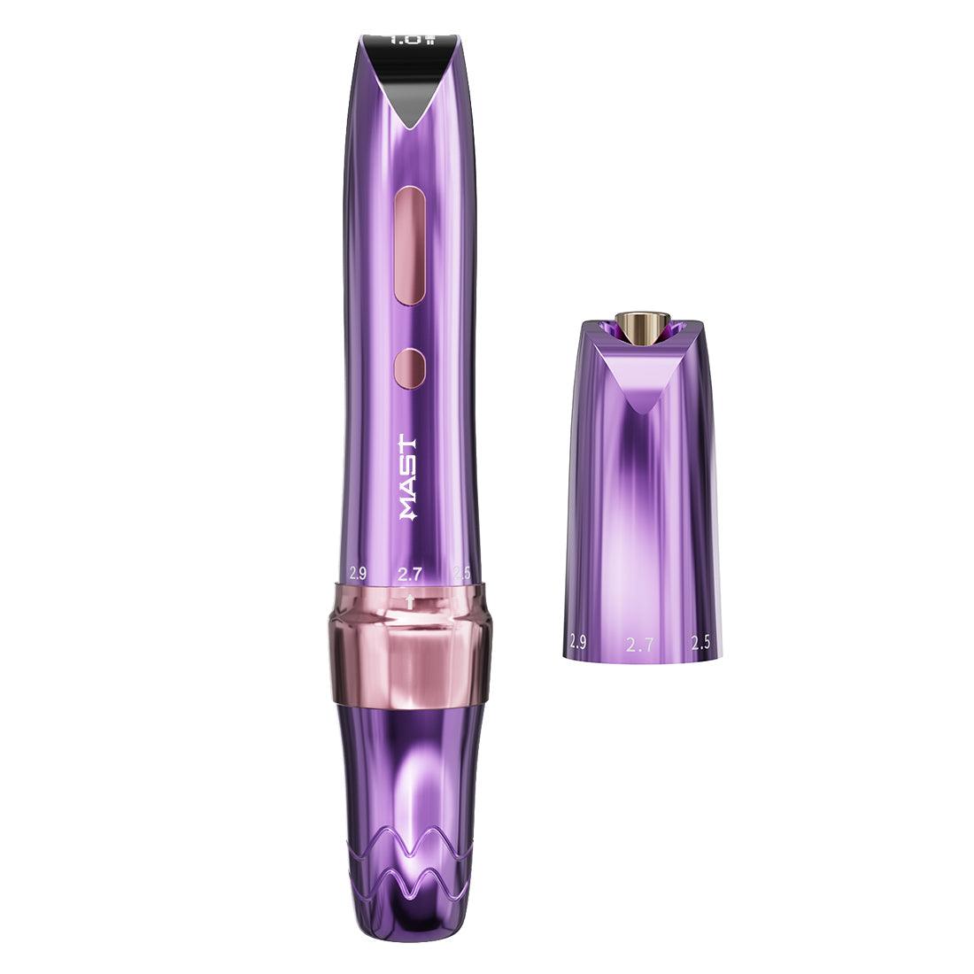 Mast Wireless Tattoo Machine P60 Purple Stroke 2.2-3.2mm - BVShop