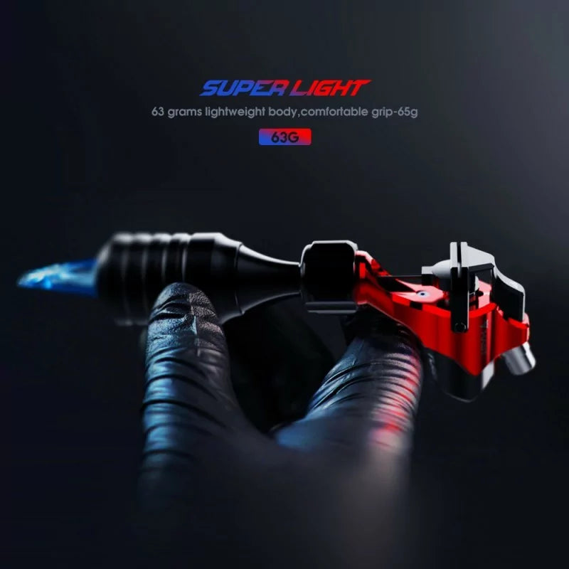 Mast Flash tattoo machine, angled view