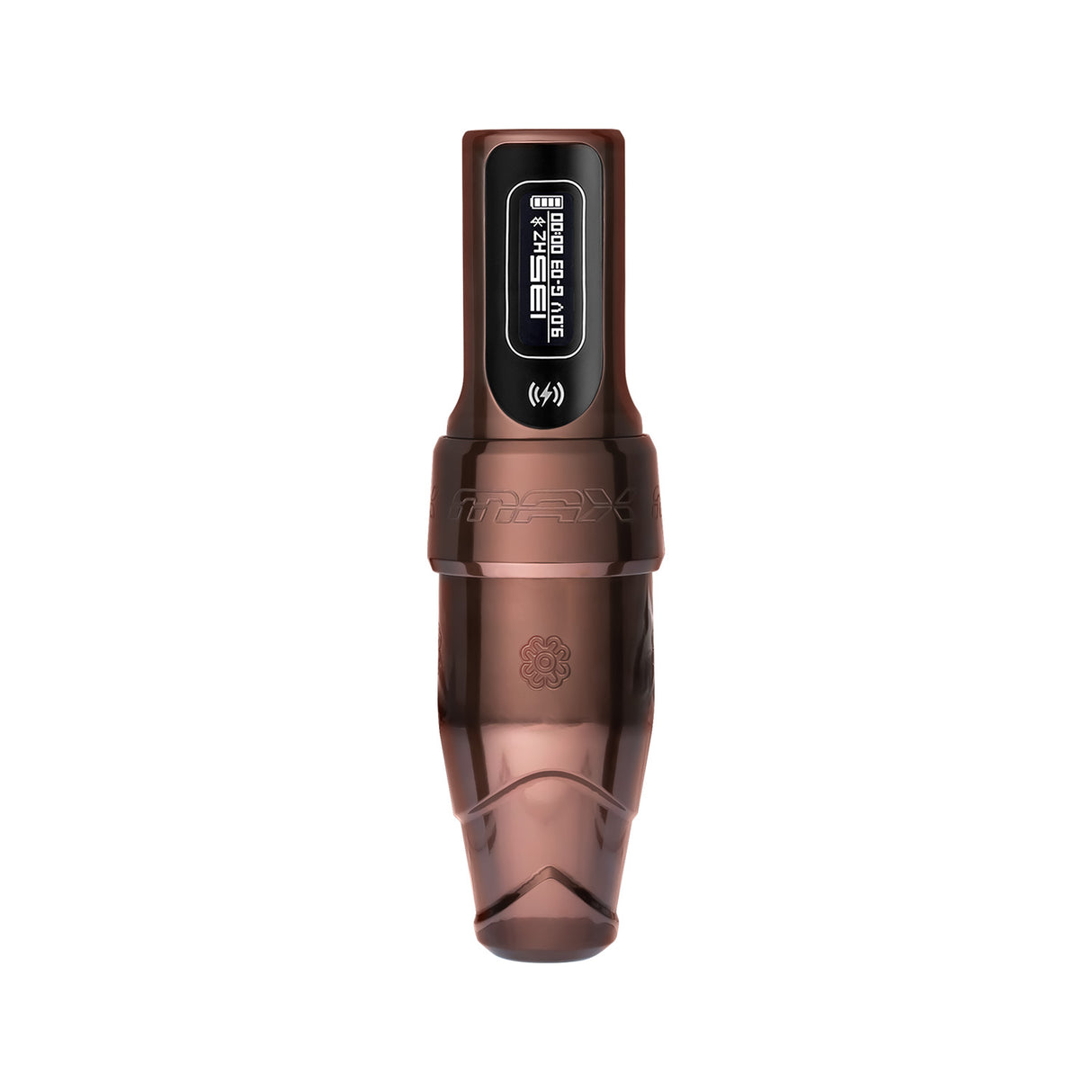 Microbeau Flux S Max with Single or Double PowerBolt II 4.5 mm Stroke Oudwood
