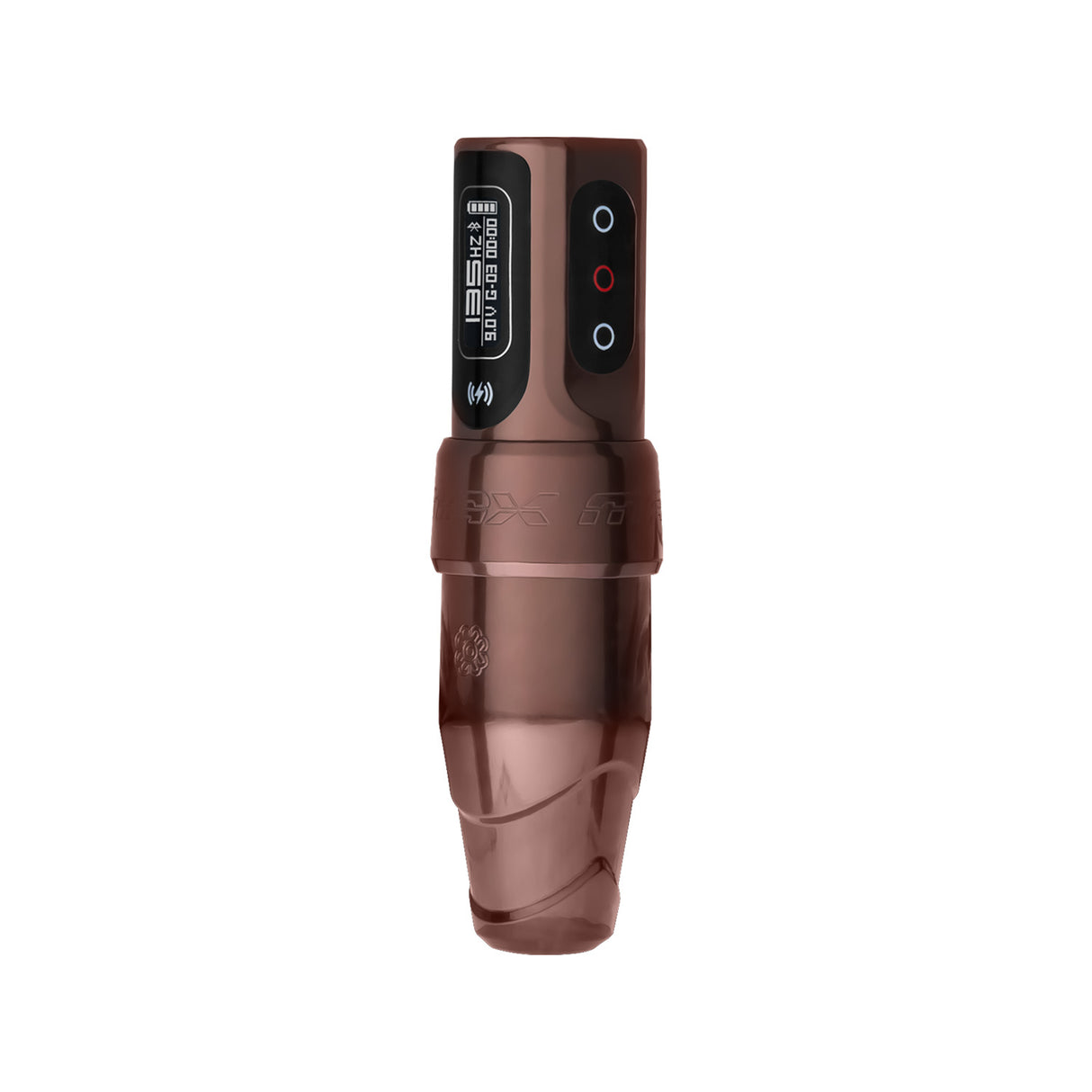 Microbeau Flux S Max with Single or Double PowerBolt II 4.5 mm Stroke Oudwood
