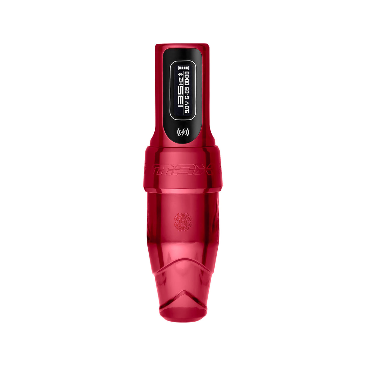 Microbeau Flux S Max Rouge with PowerBolt II 2.5 mm Stroke
