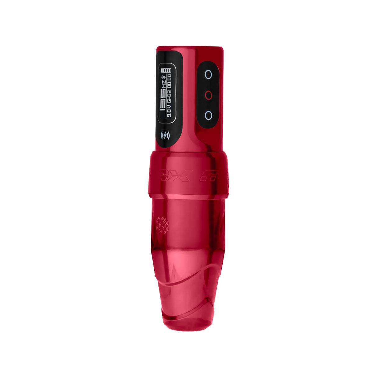 Microbeau Flux S Max Rouge with PowerBolt II 2.5 mm Stroke