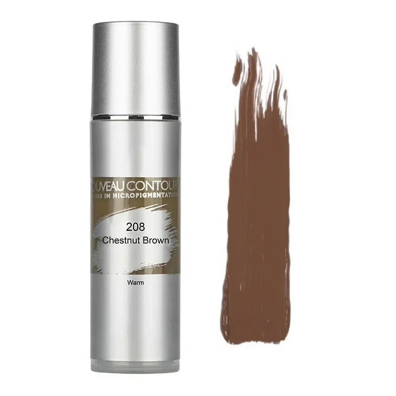 Nouveau Contour Organic Line Eyebrow Pigment 208-Chestnut Brown 10ml - BVShop
