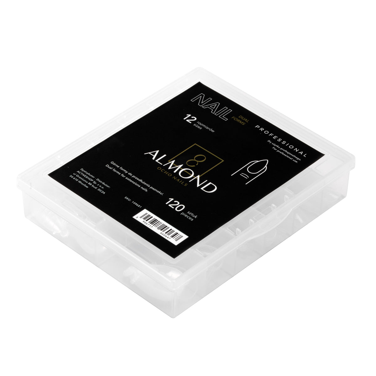 OCHO NAILS dual forms almond - BVShop