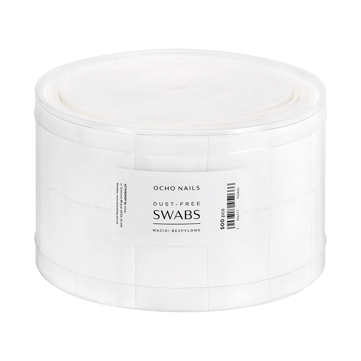 OCHO NAILS Dust-free swabs 500 pcs in a box - BVShop