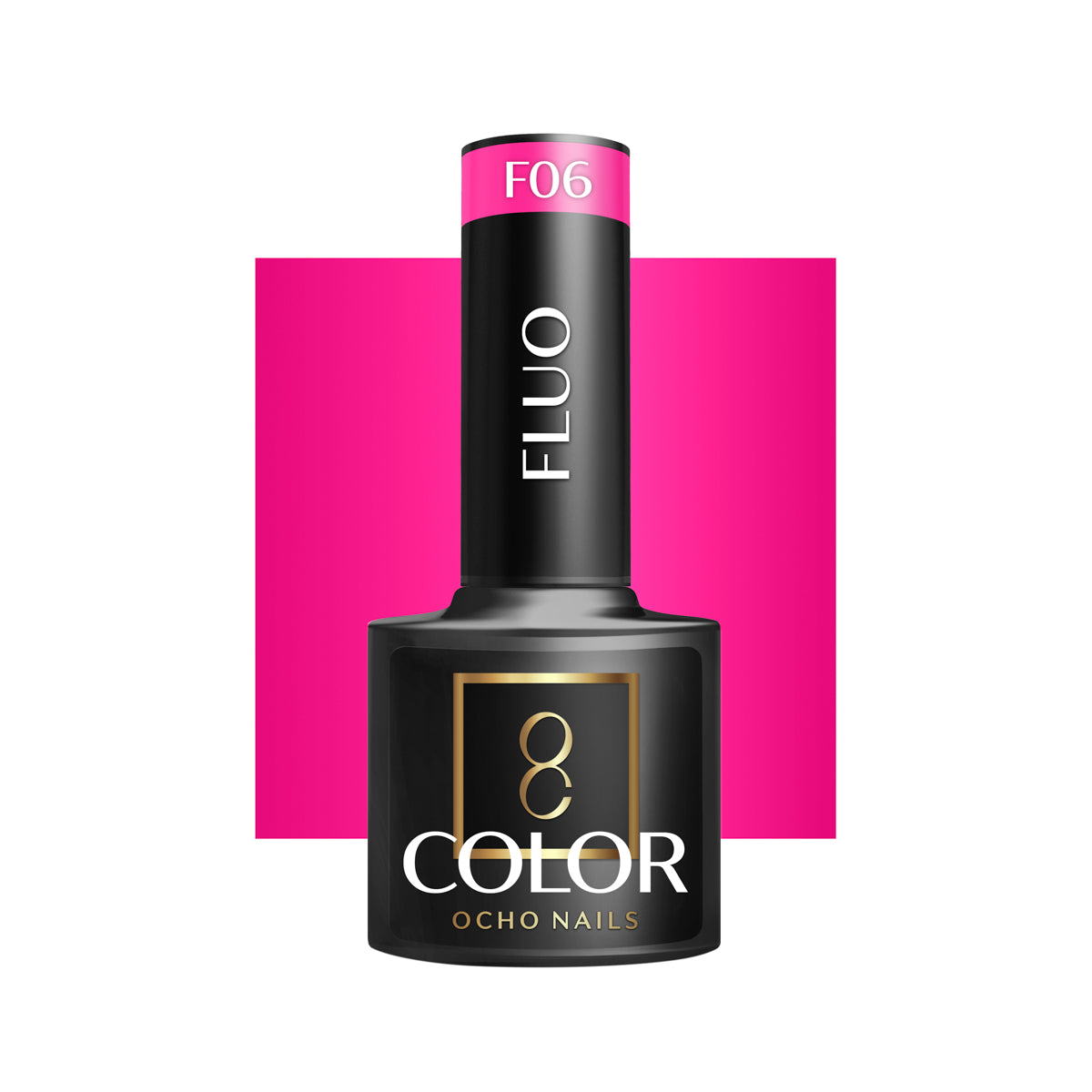 OCHO NAILS Hybrid nail polish fluo F06 -5 g - BVShop