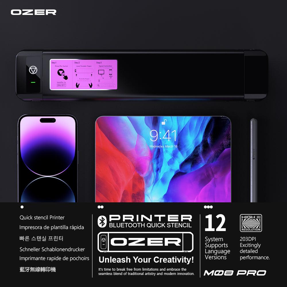 OZER Wireless Quick Tattoo Stencil Printer - BVShop