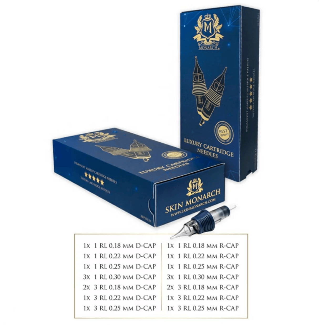 Skin Monarch Luxury Cartridge Test Set - BVShop
