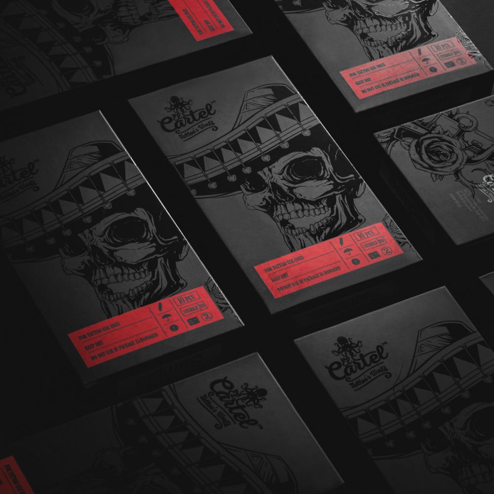 Tattoo Cartridge EL CARTEL V2 0.18 3RL Long Taper 10pcs. - BVShop