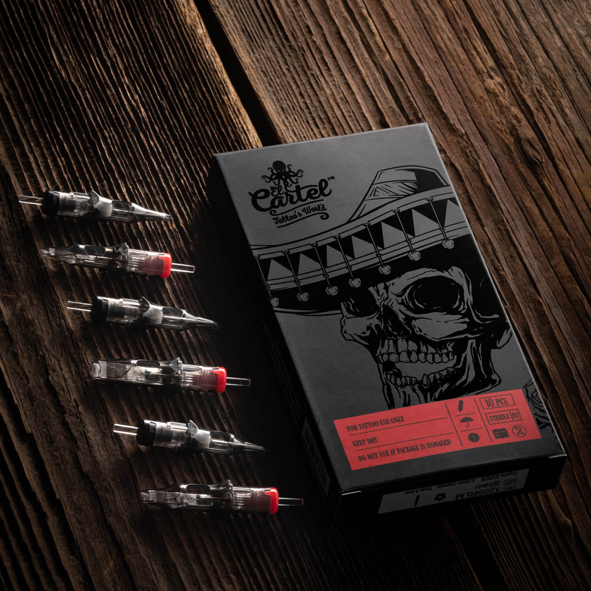 Tattoo Cartridge EL CARTEL V2 0.30 11RL Medium taper 10pcs. - BVShop