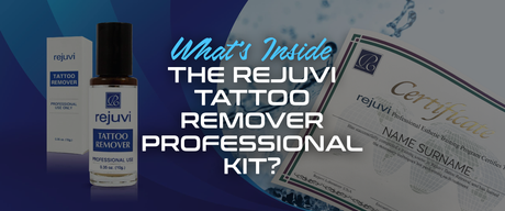 What’s Inside the Rejuvi Tattoo Remover Professional Kit?