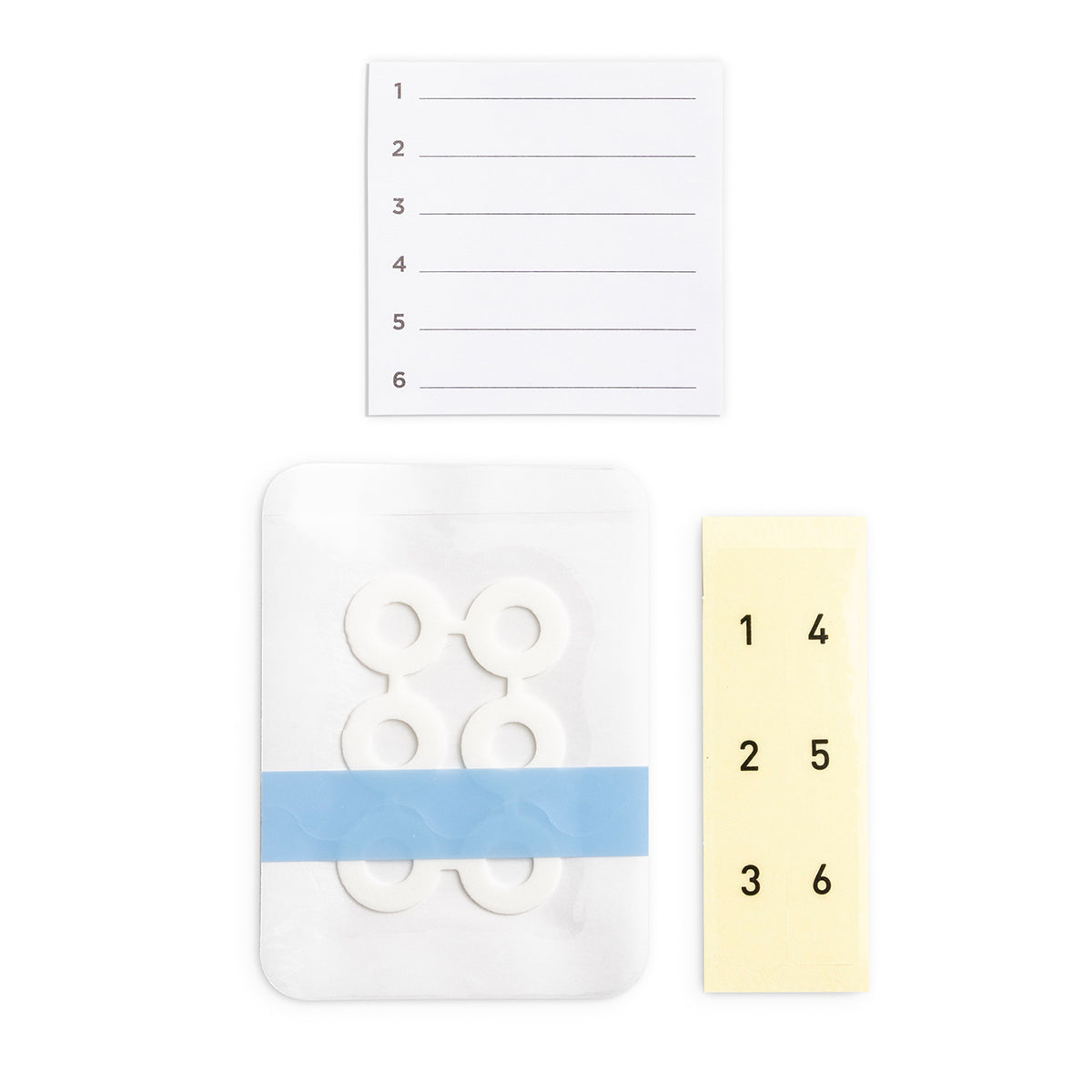 PhiAcademy Phi Patch Test 10pcs — sensitivity test patch and numbered materials