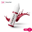 The Pigment 14 Rusty Red Pigment (15ml) - BVShop
