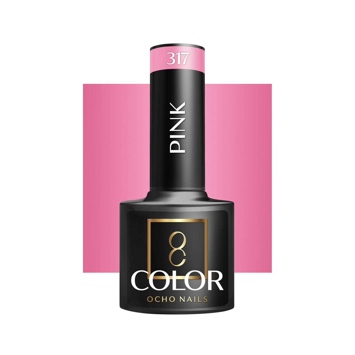 OCHO NAILS Hybrid nail polish pink 317 -5 g - BVShop