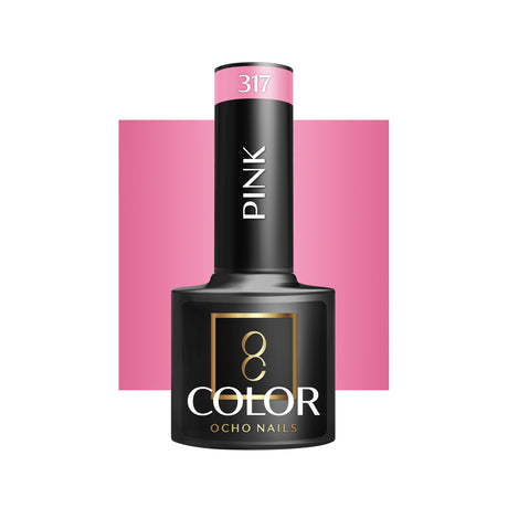 OCHO NAILS Hybrid nail polish pink 317 -5 g - BVShop