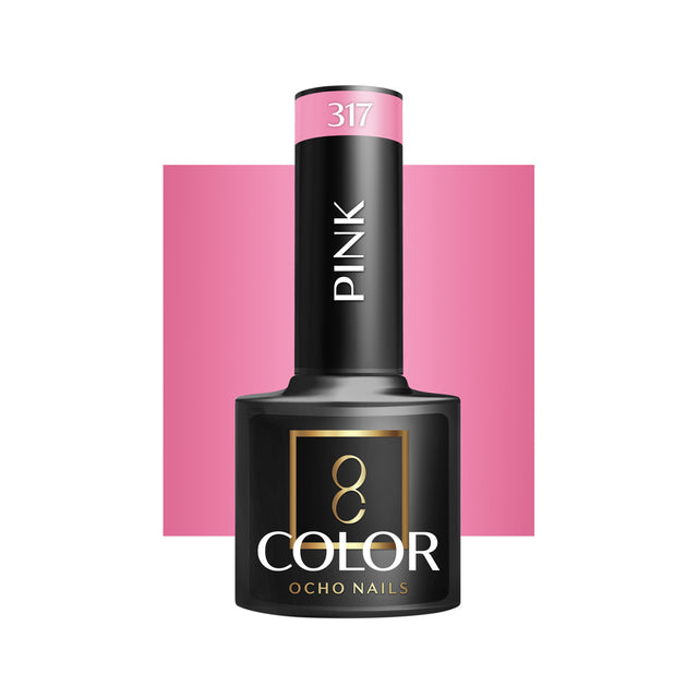 OCHO NAILS Hybrid nail polish pink 317 -5 g - BVShop