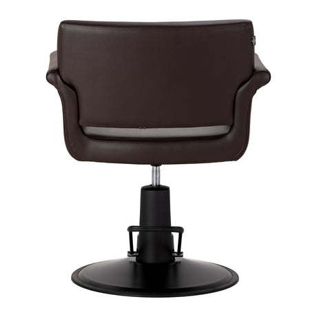 Gabbiano Lucca hairdressing chair brown - BVShop