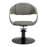 Hair System Halo grey hairdressing chair grey - BVShop