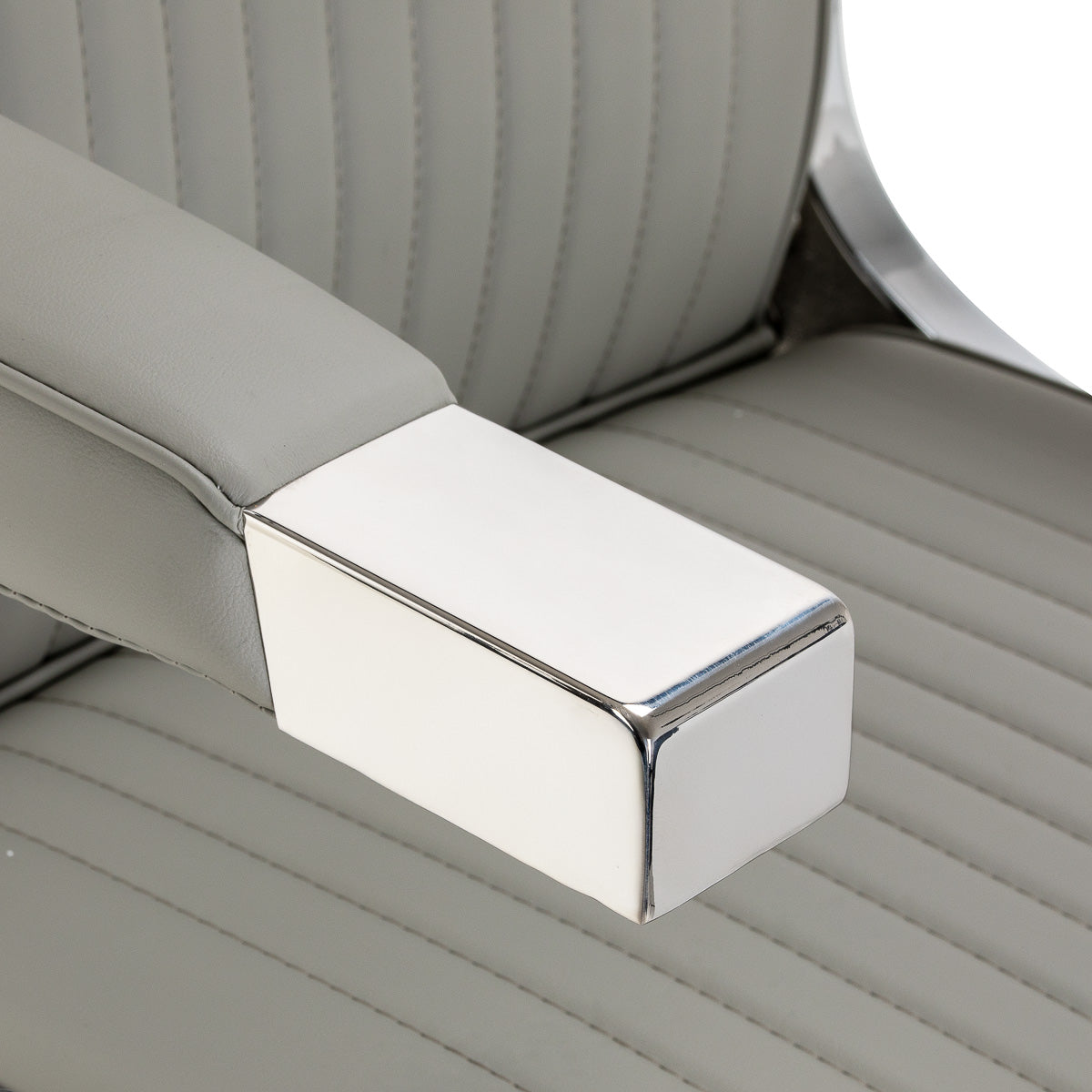 Gabbiano Visionerio barber chair grey chrome frame - BVShop