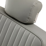 Gabbiano Visionerio barber chair grey chrome frame - BVShop