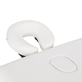 BALANCE wooden folding massage table 3 segment 190x70 white - BVShop