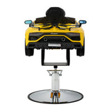 Gabbiano Lamborghini children haircut chair with hydraulic base
