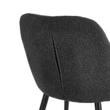 Close-up of rounded backrest and armrests on 4RICO Intra chair
