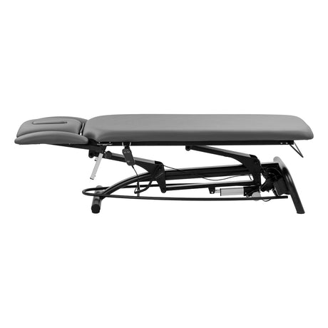 BALANCE Novus 4 grey electric table shown from the side