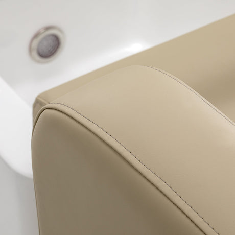 Sillon Elysia SPA pedicure station full set with basin tap fittings beige salon