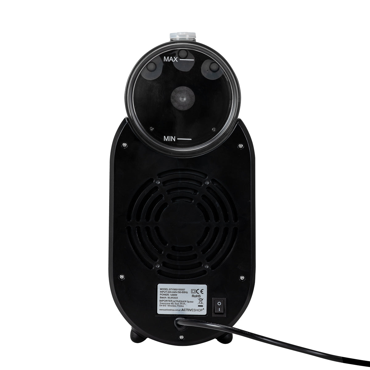 Gabbiano steam brush cleaner for professional hair salons