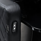 Gabbiano Ines Electric Hairdressing Wash Unit With Massage – Black · Control buttons