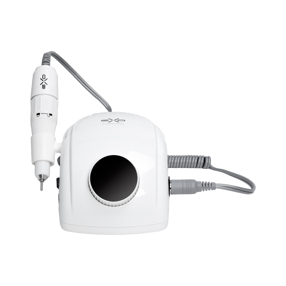 EXO Futura Nail Drill 65W – White · Side view