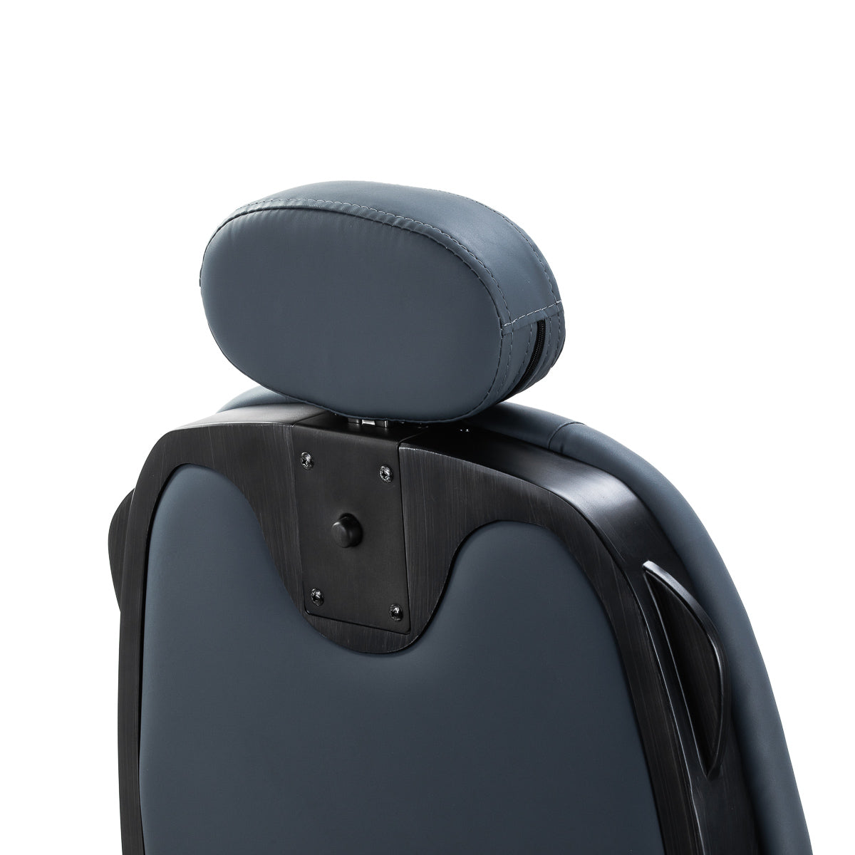 Professional Gabbiano Francesco barber chair with stable round base and brushed frame