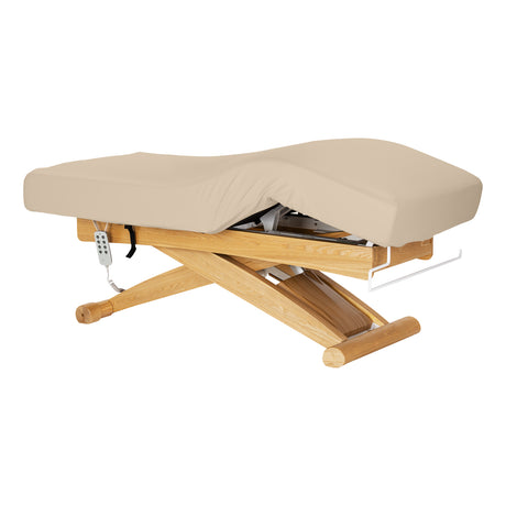 Sillon Siesta Electric SPA Lounger – Beige, Light Brown Base · Overall view