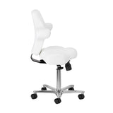 Azzurro Special 152 Salon Operator Chair – Snow-White · Side view