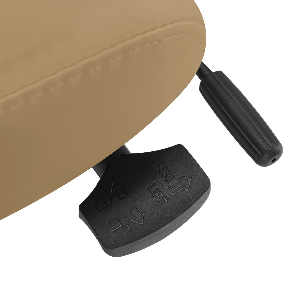 Azzurro Special 152 Salon Operator Chair – Beige · Adjustment lever