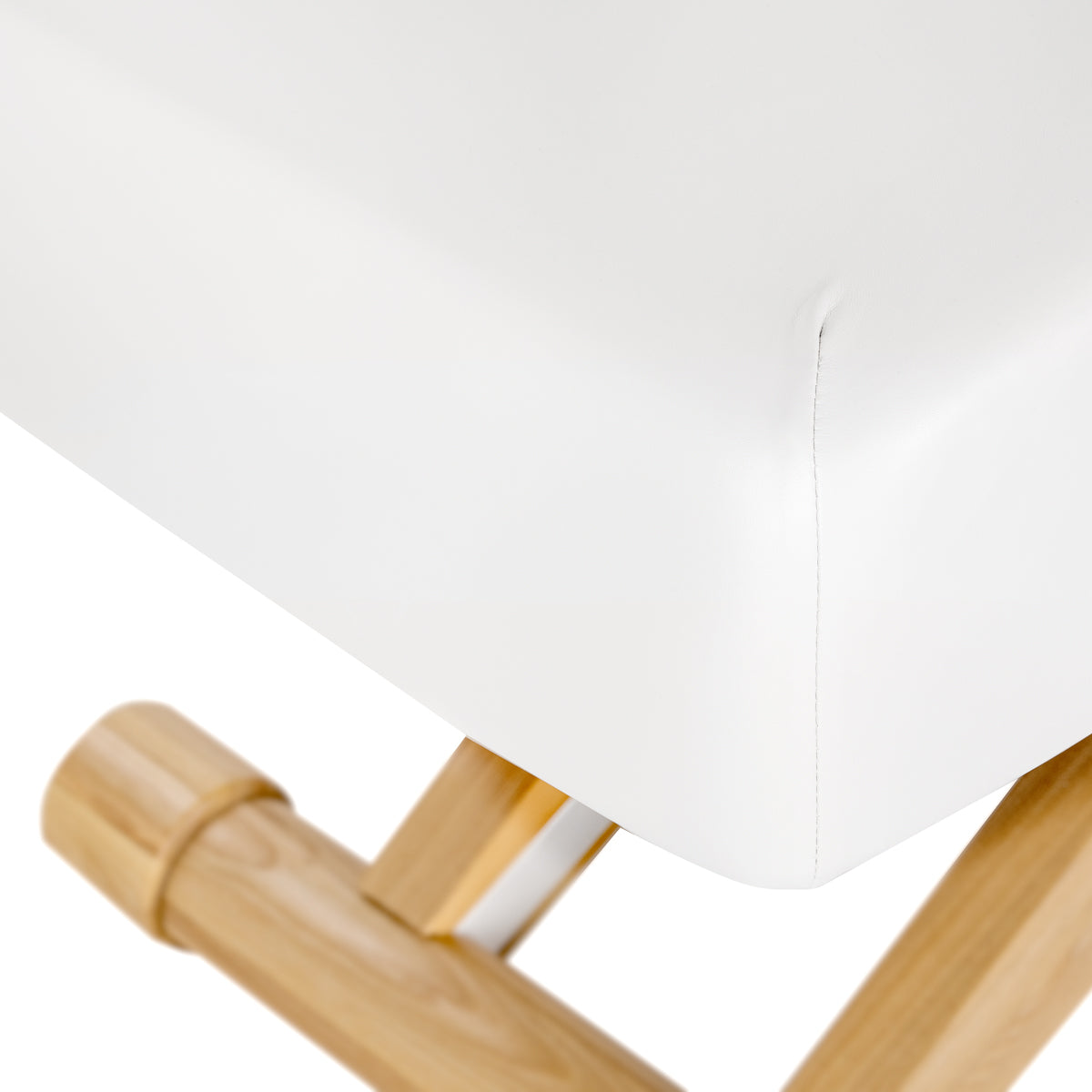Sillon Siesta · white · stitched cover edge