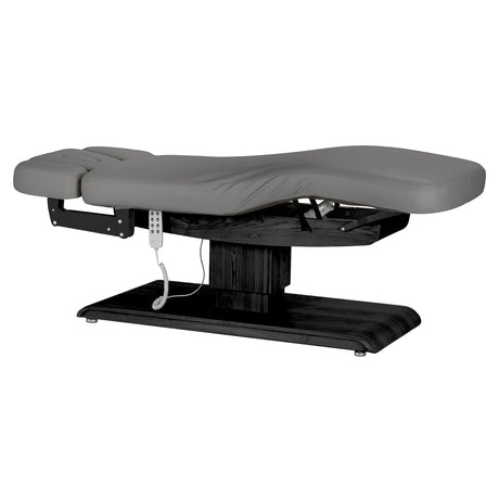 Sillon Relax Electric SPA Lounger – Grey, Black Base · Overall view