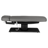 Sillon Relax Electric SPA Lounger – Grey, Black Base · Side view