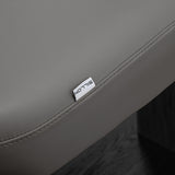 Sillon Relax Electric SPA Lounger – Grey, Black Base · Removable cover detail