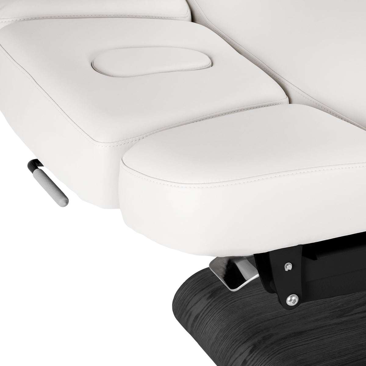 Sillon Relax · white / black · headrest and face opening
