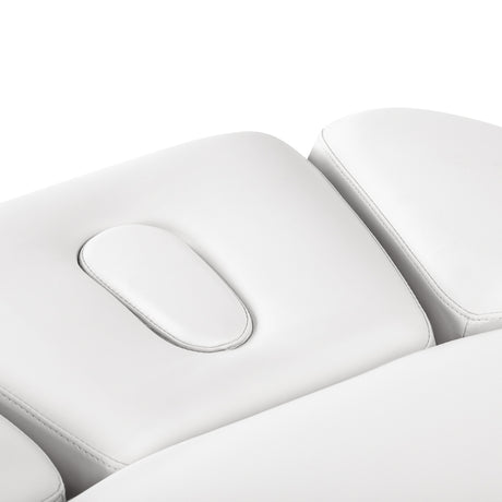 Sillon Relax · white / black · headrest and face opening