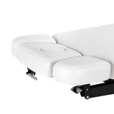 Sillon Relax · white / black · headrest and face opening