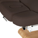 Sillon Relax · dark brown / light brown · headrest and face opening
