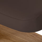 Sillon Relax · dark brown / light brown · stitched cover edge