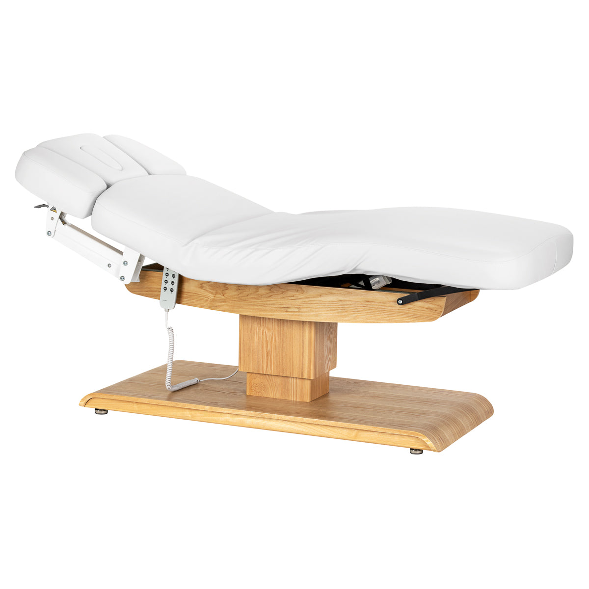 Sillon Relax · white / light brown · reclining position