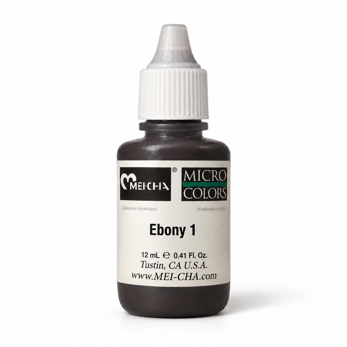 Li Pigments Micro Colors Ebony 1 Pigment 12ml — product packaging on white background