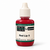 Li Pigments Micro Colors Red Lip 5 Pigment 12ml — product packaging on white background