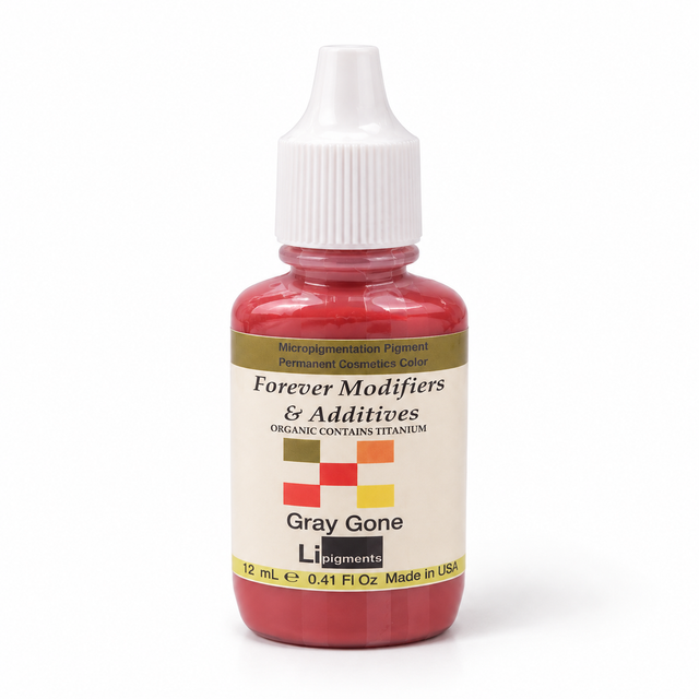 Li Pigments Forever Gray Gone Modifier 12ml — product packaging on white background